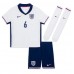 Camisa de time de futebol Inglaterra Marc Guehi #6 Replicas 1º Equipamento Infantil Europeu 2024 Manga Curta (+ Calças curtas)